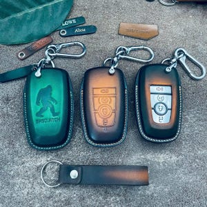 Ford Bronco Keychains - Ford BRONCO Key fob cover, BRONCO Key Case - SAMLuxuryCraft