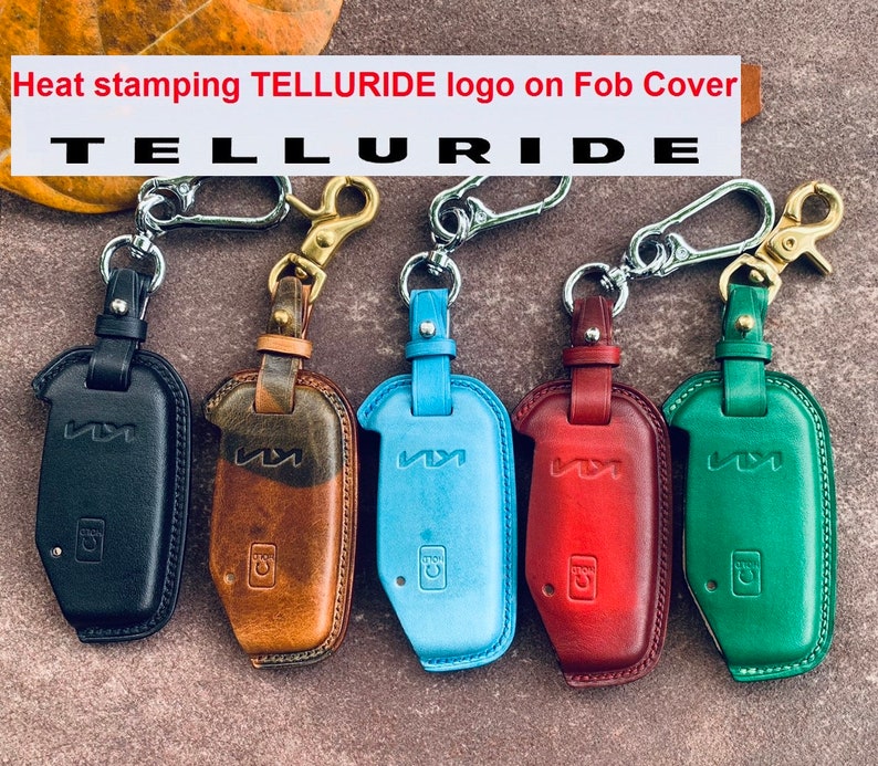 For Kia Telluride 2021 2022 2023 Key Fob Cover Case Leather Etsy UK