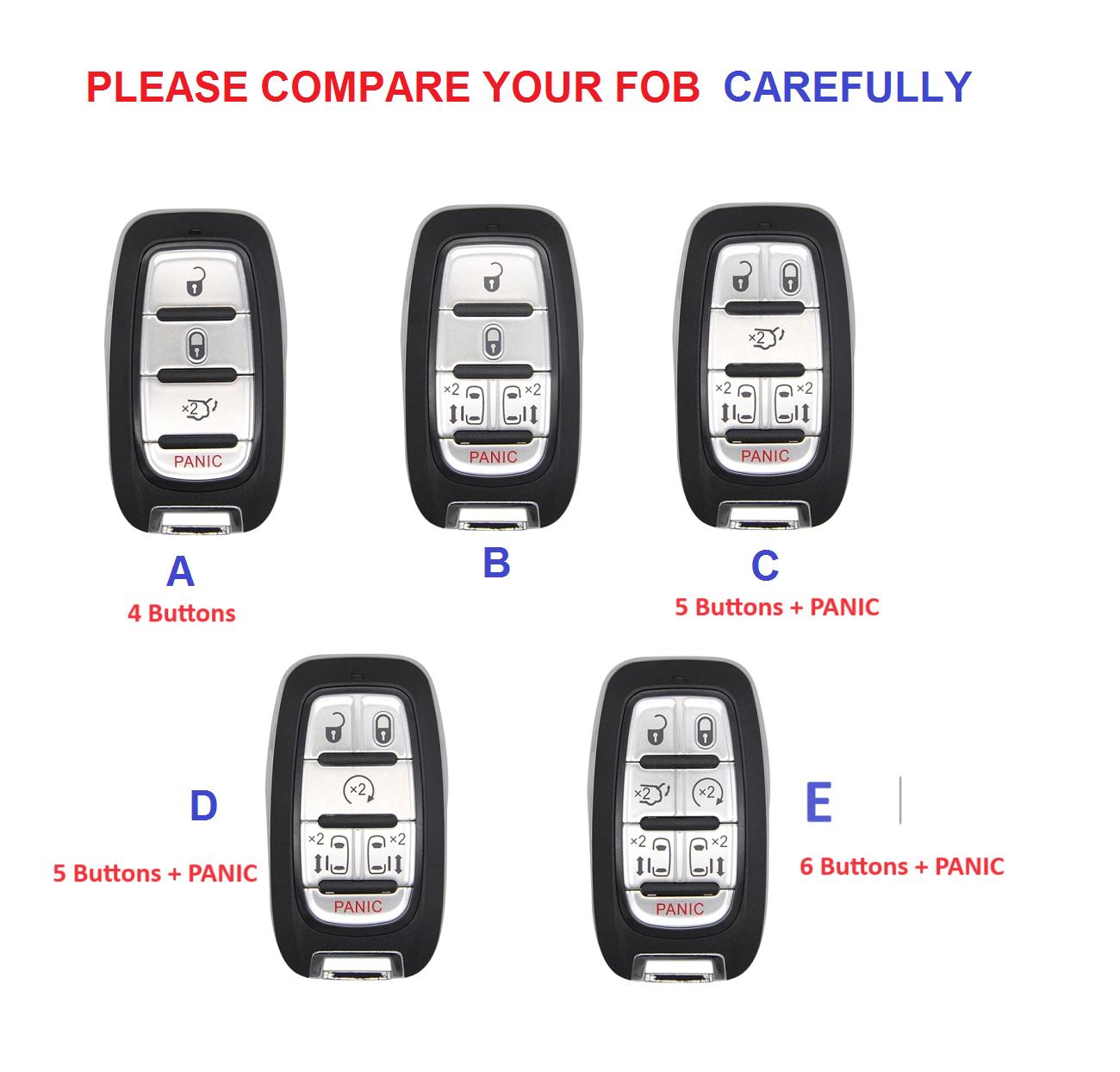 ontto Custodia per chiave auto in vera pelle per Maserati Grecale 2023, Guscio chiave intelligente resistente antigraffio nero