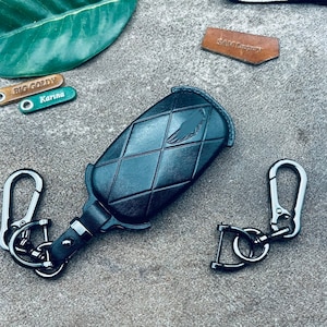 Keychain For G90 Gv90 G60 Gv60 G80 G70 Gv70 Gv80  2024 2025 Key Fob Cover Case Leather Keychain Keyless Remote Holder Shell Protect Custom