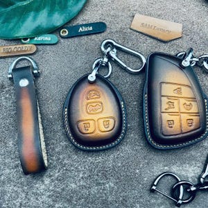 For Chevy Silverado Tahoe Trailblazer Equinox Colorado Traverse h2 h3 gmc Sierra Yukon Key Fob Case Cover Keychain Remote Holder