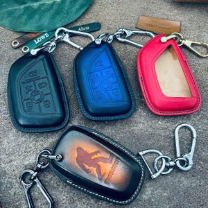 Cover Fit For Chevy Corvette C8 C6 Stingray E Ray Z06 Zr1 Key Fob Cover Case, Car Remote Keyless Holder Keychain Clasp Protector 2027 2026