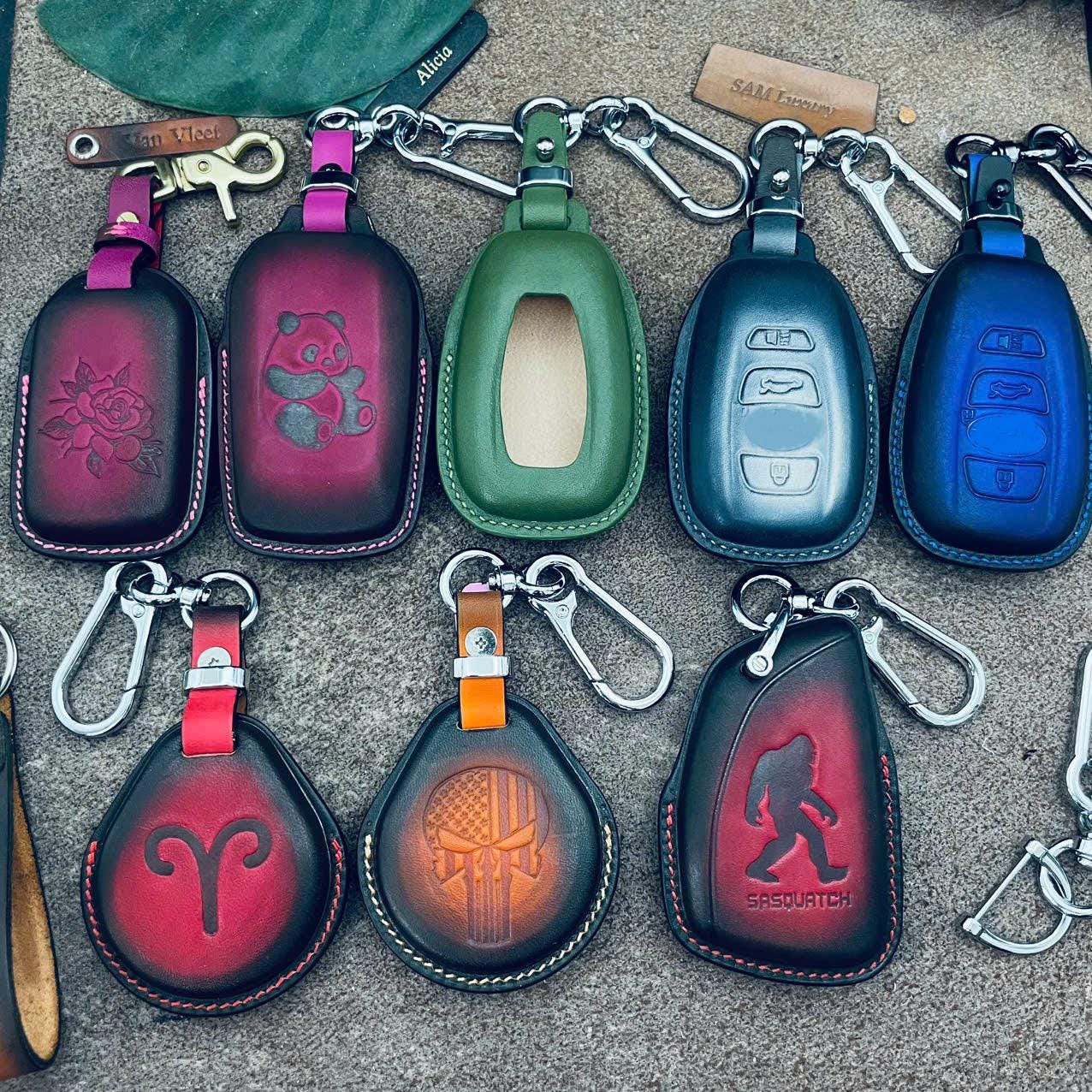 Cover Fit for Gr86 Rx Gr 86 Key Fob Cover Case Leather Smart