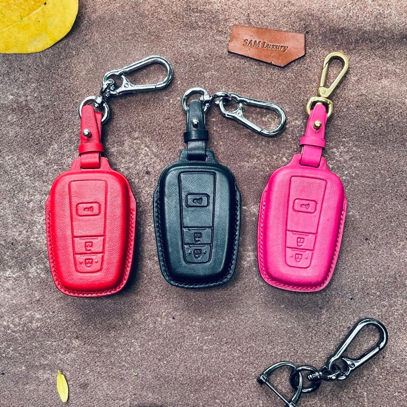 Toyota 4runner Key Fob Cover Case Leather 2021 2022 2023 Etsy