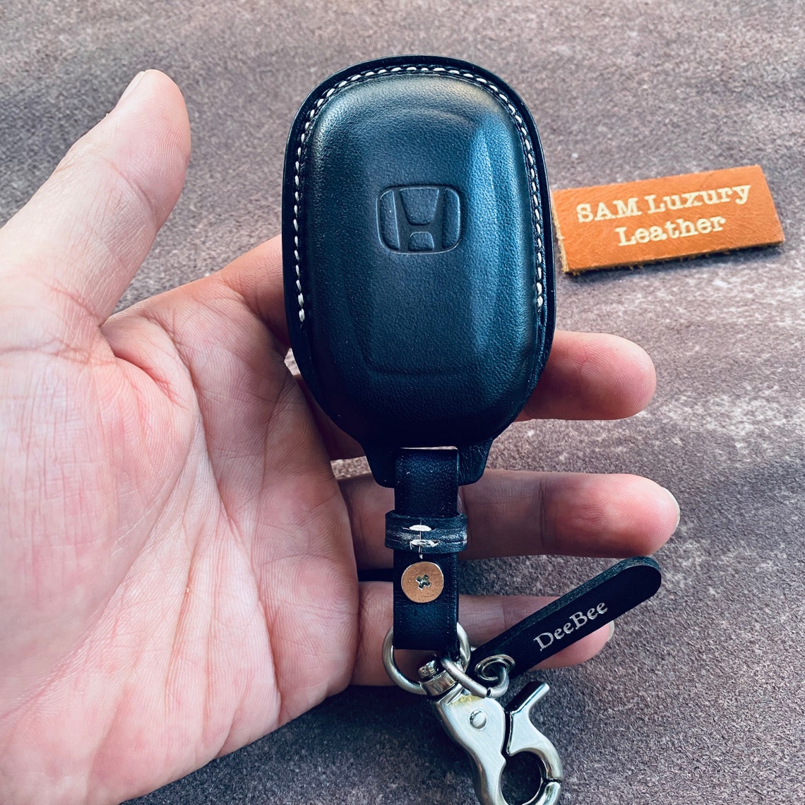 2022 2023 Honda Key Fob Cover Leather Key Fob Case Hond Civic Etsy