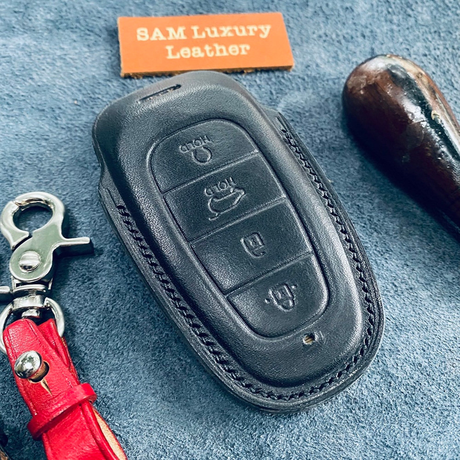 Key Case Hyundai 3/4/5 Buttons Key Fob Cover Hyundai Santa Fe Etsy UK