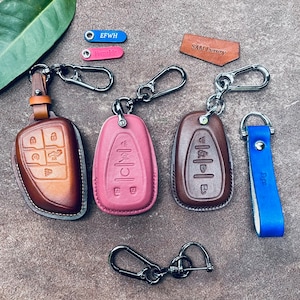 Funda para llave para Chevy Traverse Trailblazer Trax Cruze Volt Bolt Camaro Equinox Malibu Blazer Funda para llavero Funda para control remoto sin llave Llavero