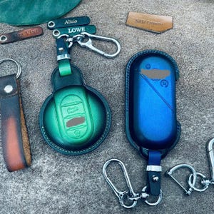 Custodia in pelle per portachiavi Mini Cooper Countryman Clubman One S f r Sport Utility Jcw 2025 2026, portachiavi con telecomando.