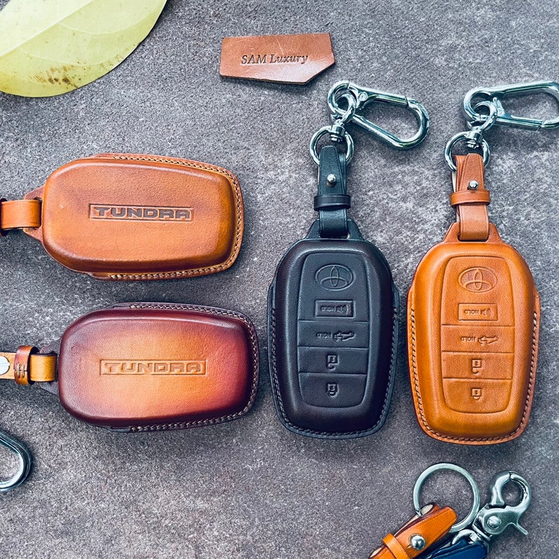 2023 2022 Toyota Tundra TRD Pro Key Fob Cover Case Leather - Etsy