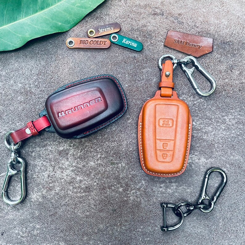 Toyota 4runner Key Fob Cover Case Leather 2021 2022 2023 - Etsy
