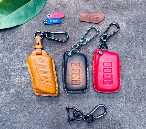 Fob Cover Lexu GS ES Is LX Rx Nx Ct Gx Ls Ux 200 250 300 350 Key Fob Cover Case Leather Remote Holder Keyless keychain Keyring Protect