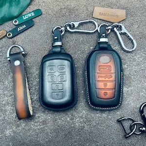 Für Sienna Xse Xle Woodland Edition Limited Platinum Schlüsselanhänger Abdeckung Fall Leder Schlüsselbund Keyless Fernbedienung Halter Schlüsselanhänger keychain 2024 Custom