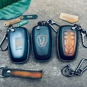 Fob Cover For Super Snake Cobra Gt350 Gt500 Gt Key Fob Cover Case Leather 2023 Keychain Remote Holder Shell Accessories