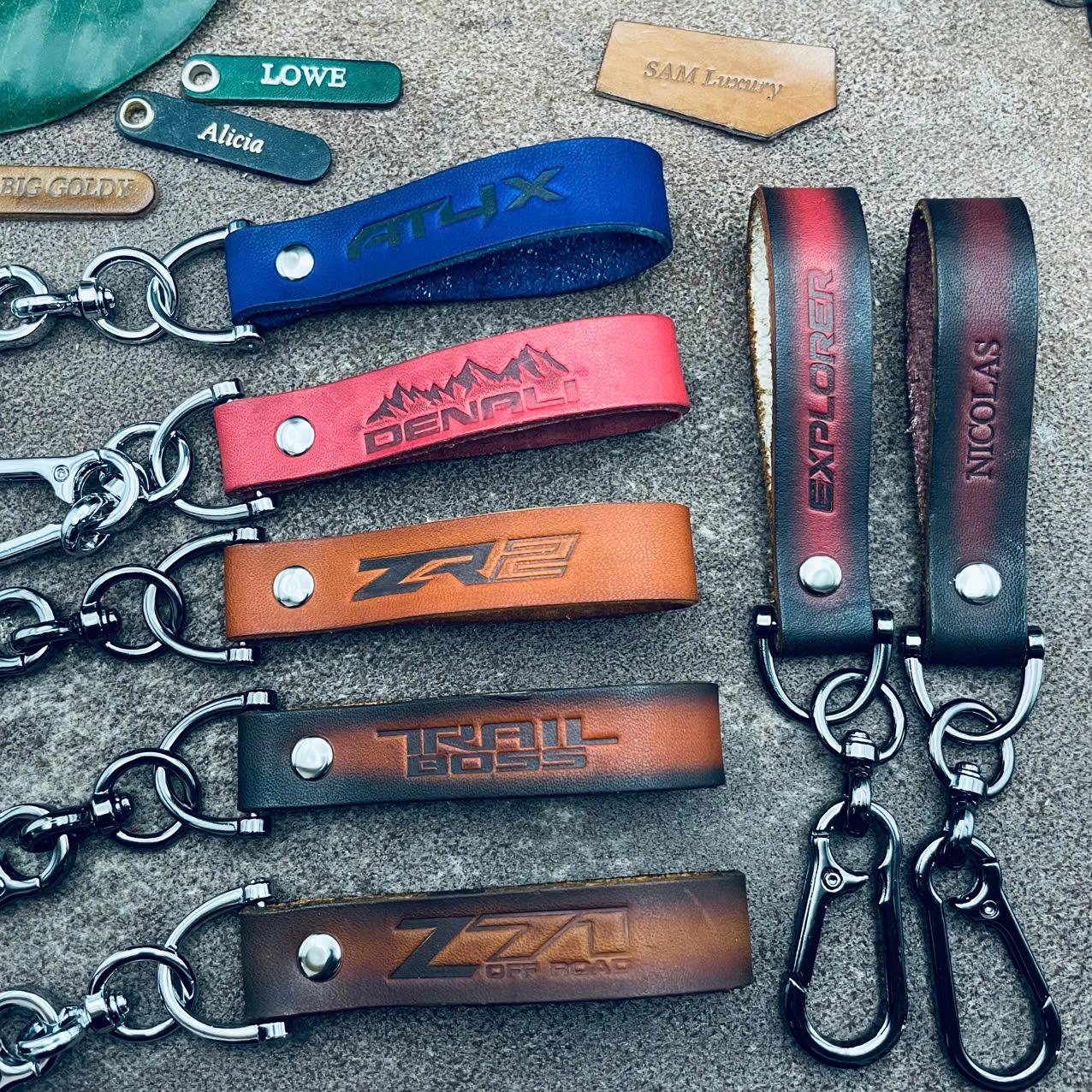 める guadalupe leather keychain Supreme Guadalupe Leather Keychain Green Made In Italy | eBay