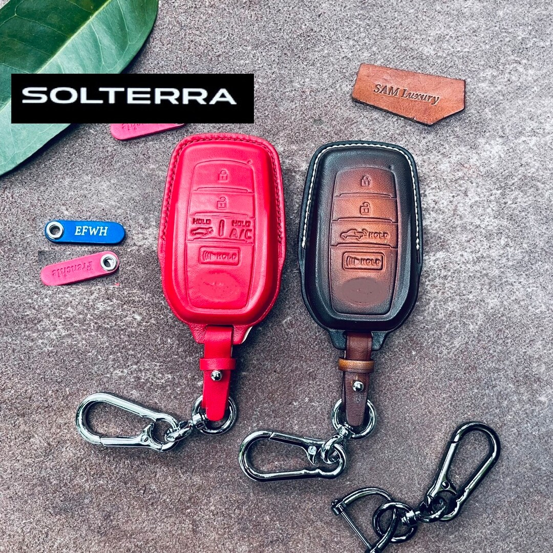 Leather Key Fob Cover for 2023 Solterra Wagons Key Cover Etsy
