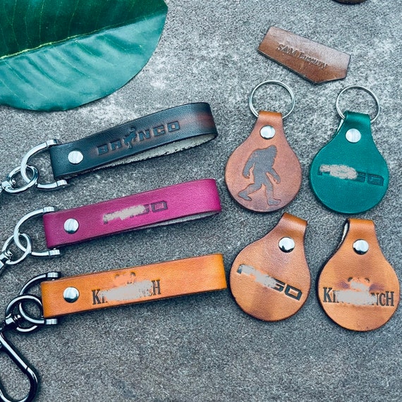 Personalized  Keychain For F150 Tremor King F 150 Ranch Short Keychain Leather Keyring Lanyard Hook Key Tag Accessories Custom Gift New Car