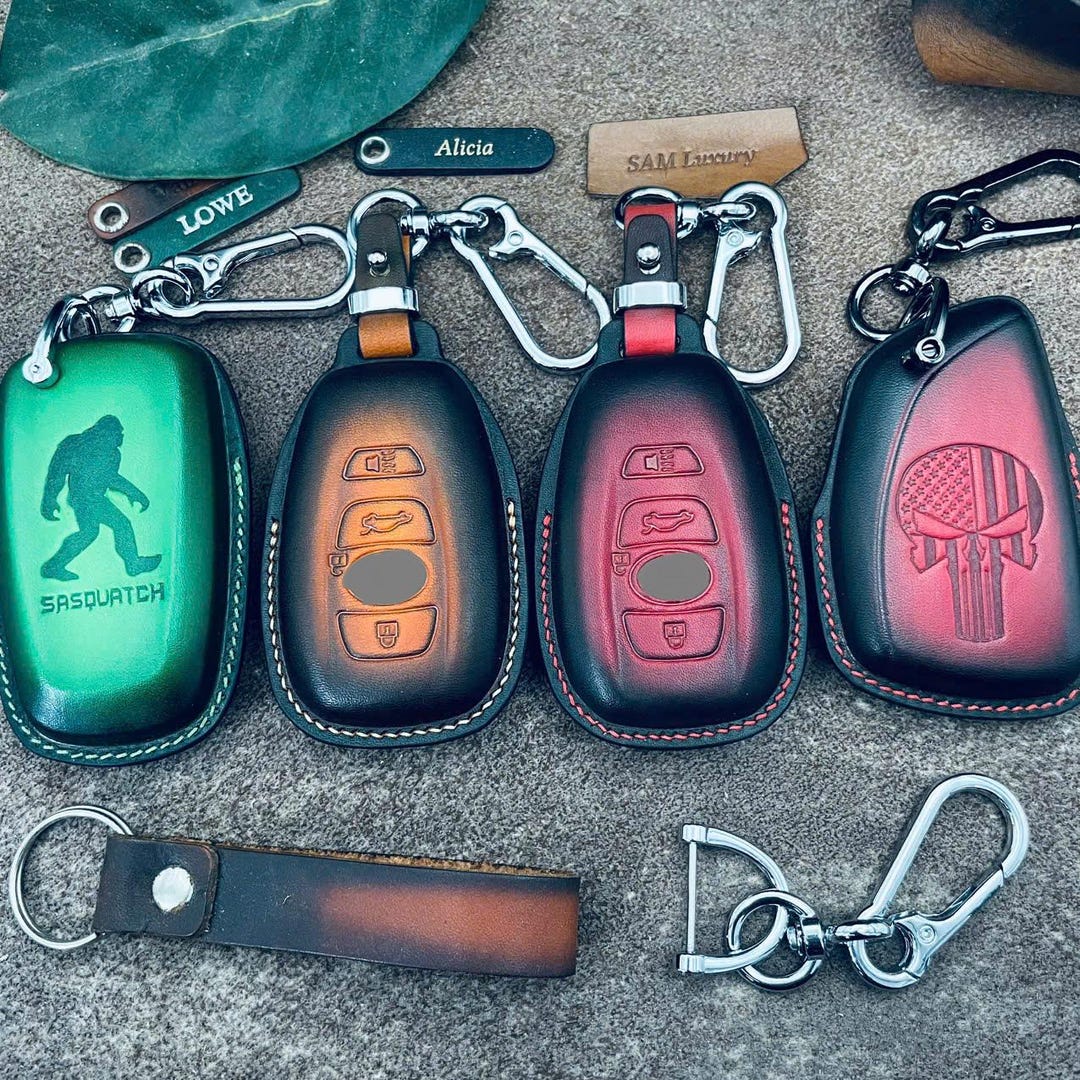 Key Fob Custom Shell Custom 2026 Gr86 Key Fob Cover Leather, Keyless Remote Case for Rz Rx ...