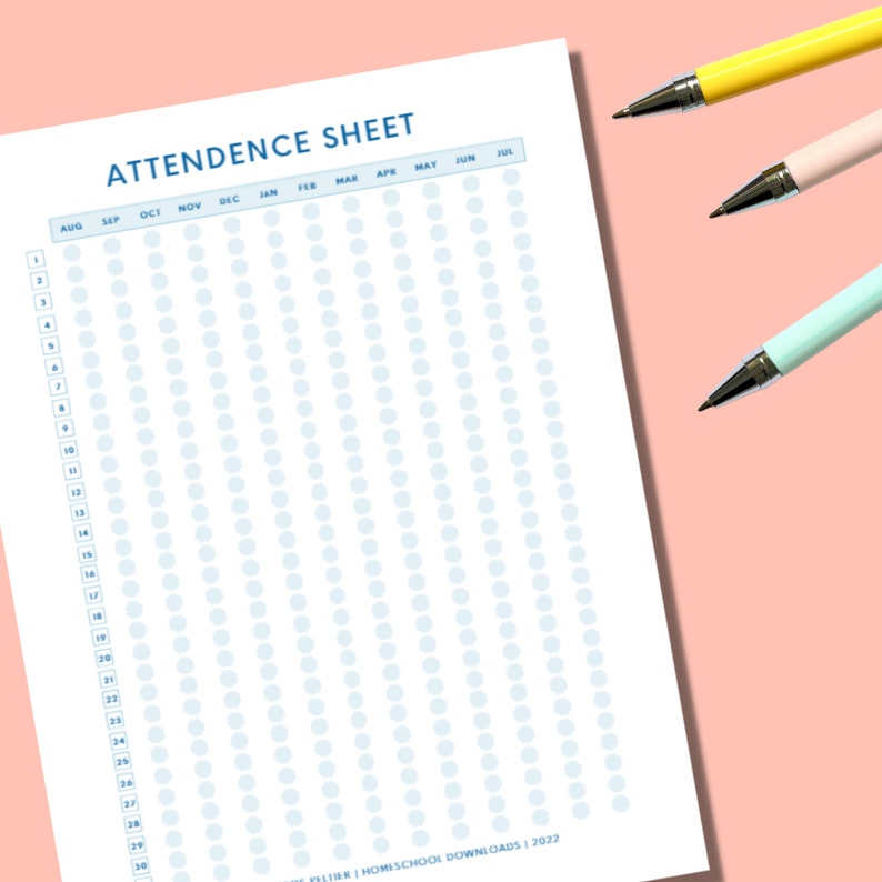 Homeschool Record Keeper Downloadable PDF Keep Your Etsy