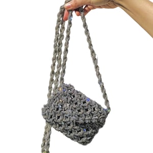 The MINI, Crystal Rhinestone Mini Bag, Crossbody Mini Bag, Mini Statement Bag, Micro bag, Crystal Knot Bag, Crystal Bag, Knotted Mini Bag
