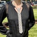 rhinestone necktie