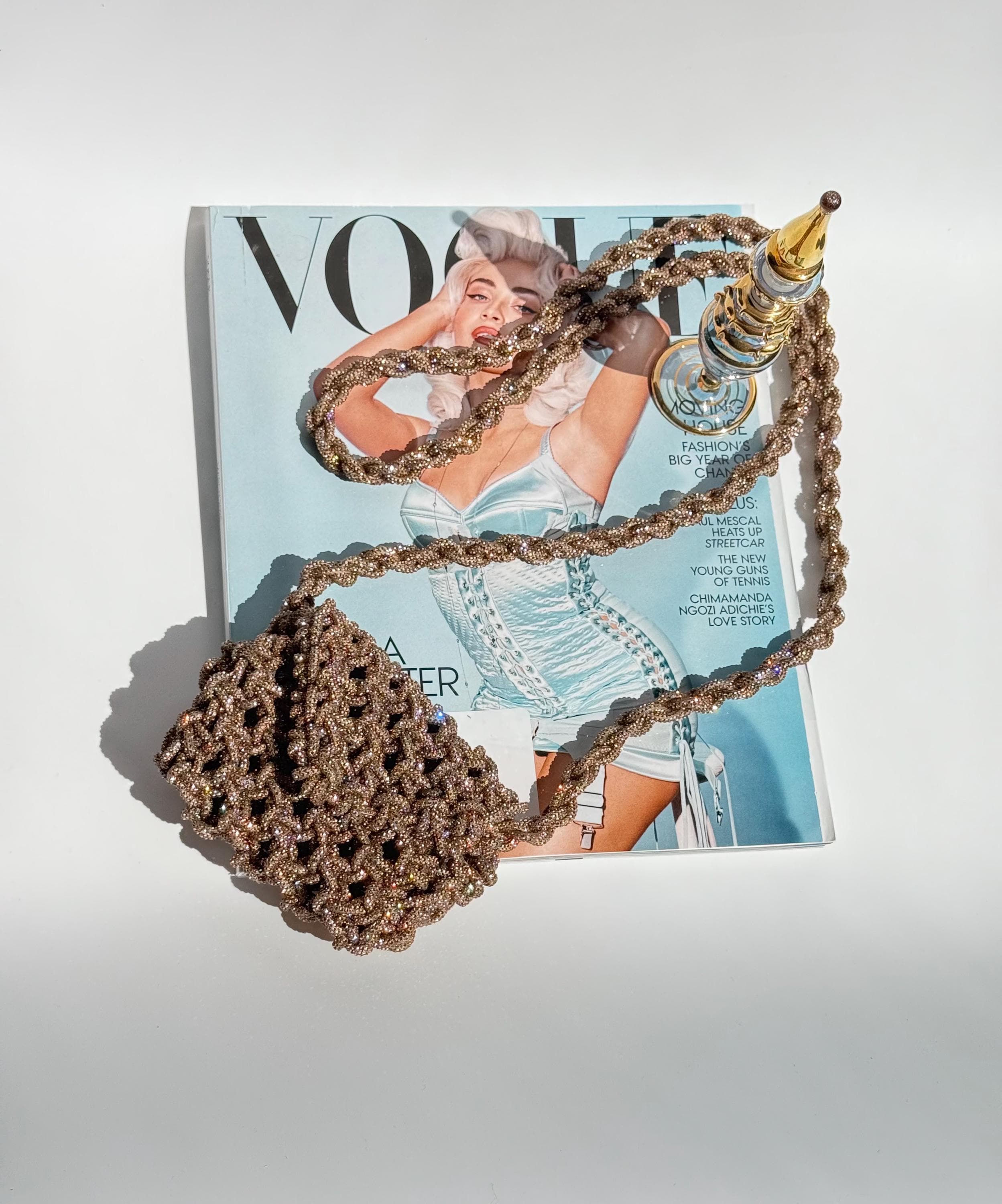 The MINI, Crystal Rhinestone Mini Bag, Crossbody Mini Bag