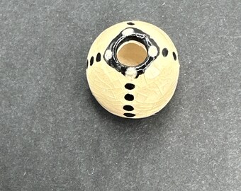 mini jarrón de puntos