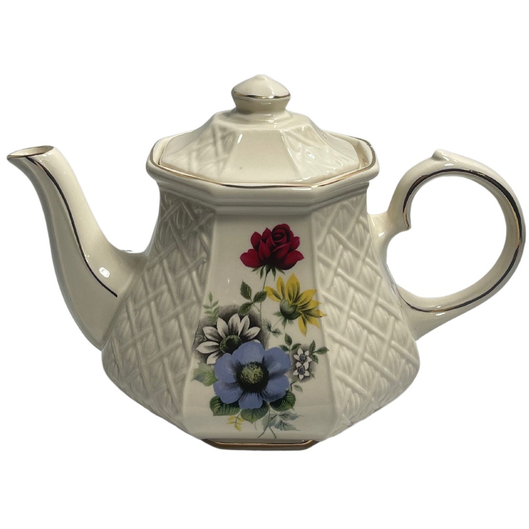 Vintage Sadler Windsor Teapot 9x6.5 / Vintage Teapots / Etsy