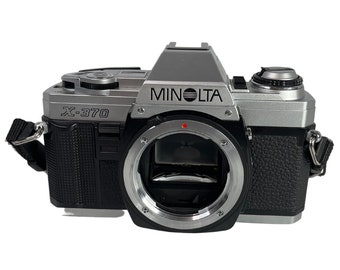Minolta X-500 + MD 35-70mm F3.5 Lens - Vintage SLR Camera - Etsy