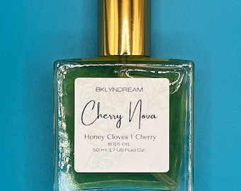 Cherry Honey Cloves Body Oil: Sweet Spice Moisturizer