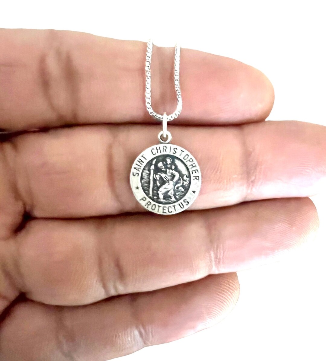 TOYS McCOY STEVE McQUEEN ST. CHRISTOPHER PENDANT SV 925