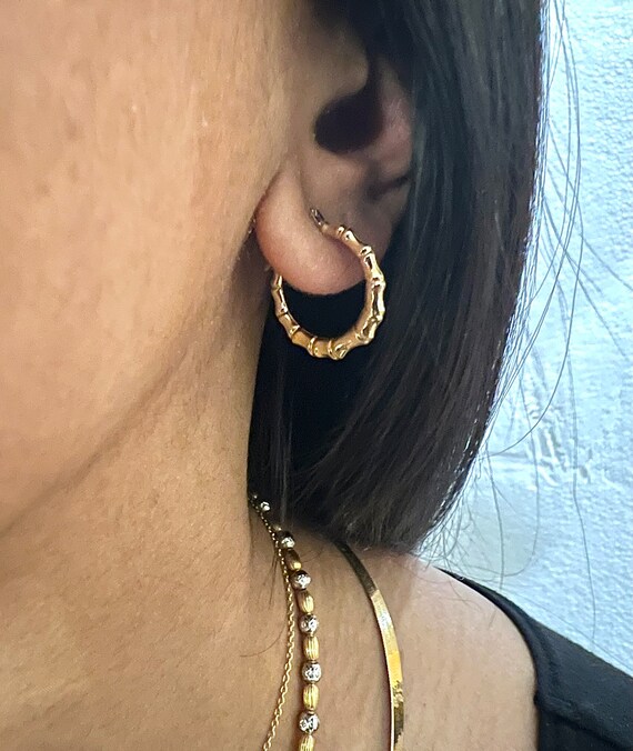 Etsy bamboo earrings best sale