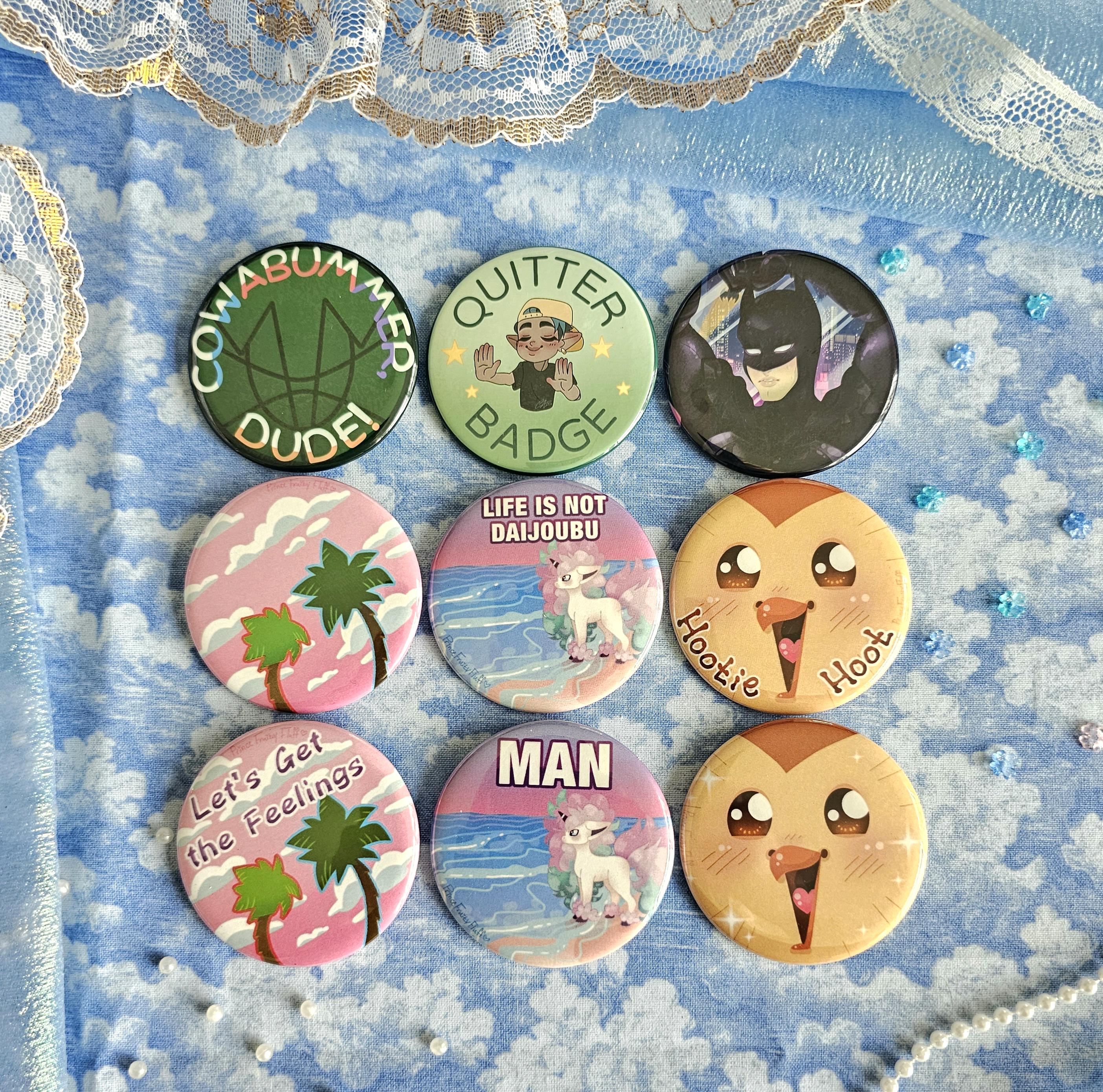 Assorted Fandom Buttons - Memes and More - Etsy