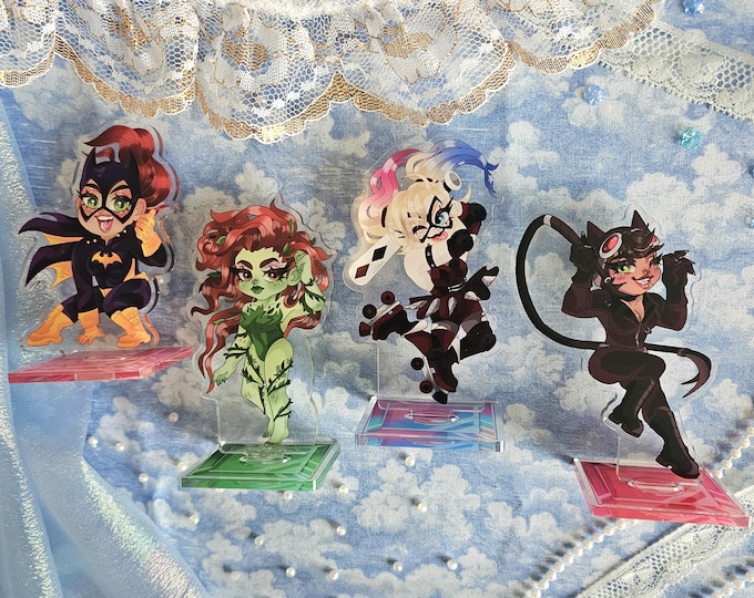 Batfam + Villain Standees - Etsy