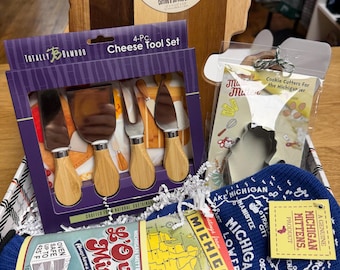 Gifts from Detroit Michigan Mitten Made Baking + Charcuterie Gift Set
