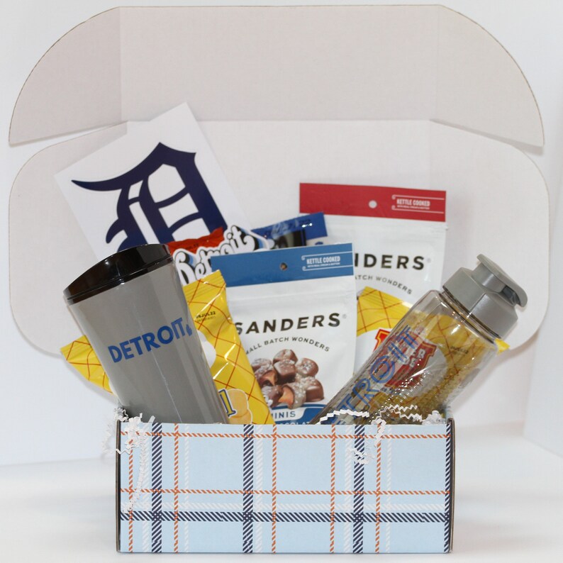 Gifts From Detroit Michigan Gift Box Etsy