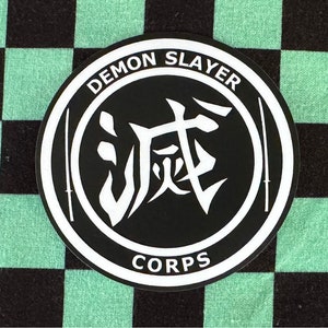 Oni Slayer Corps Sticker (Set of 2)
