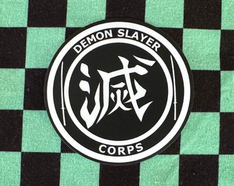 Oni Slayer Corps Sticker (Set of 2)