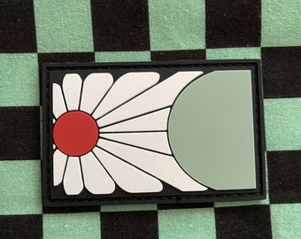 Tango Squad Hanafuda Earring Flag PVC Patch