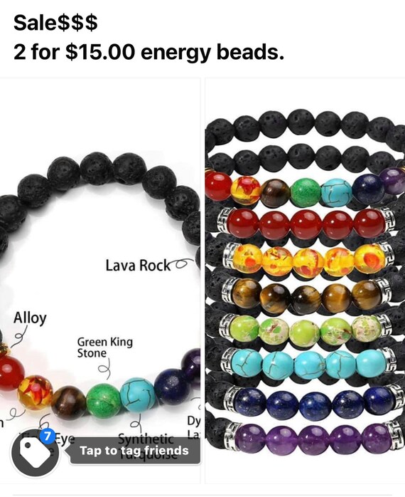 Energy beads clearance