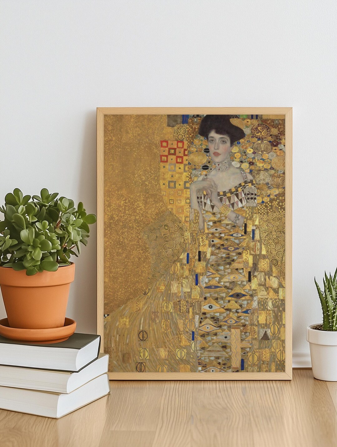 Gustav Klimt Lady in Gold Print – Adele Bloch-bauer Portrait, Art ...