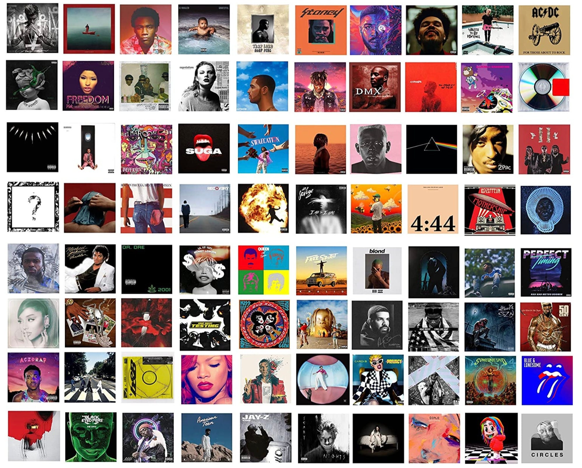 ALBUM COVER Collage customizable 80 Pcs PRINTED - Etsy