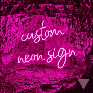 Neon Schriftzug Personalisiert, Neon Schriftzug Individuell, LED Schriftzug  Personalisiert - HAPPYNEON –