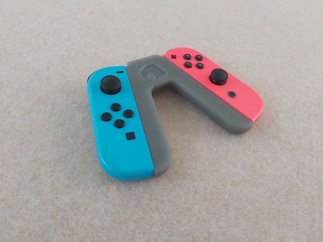 Nintendo Switch Joycon Grip Animal Crossing Leaf Sunballer Etsy