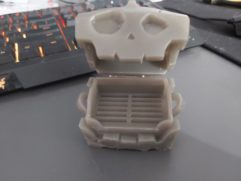 Botw Bokoblin Chest Switch Cartridge Case Resin Print Etsy