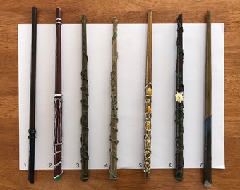 Paper and Glue Magic Wands