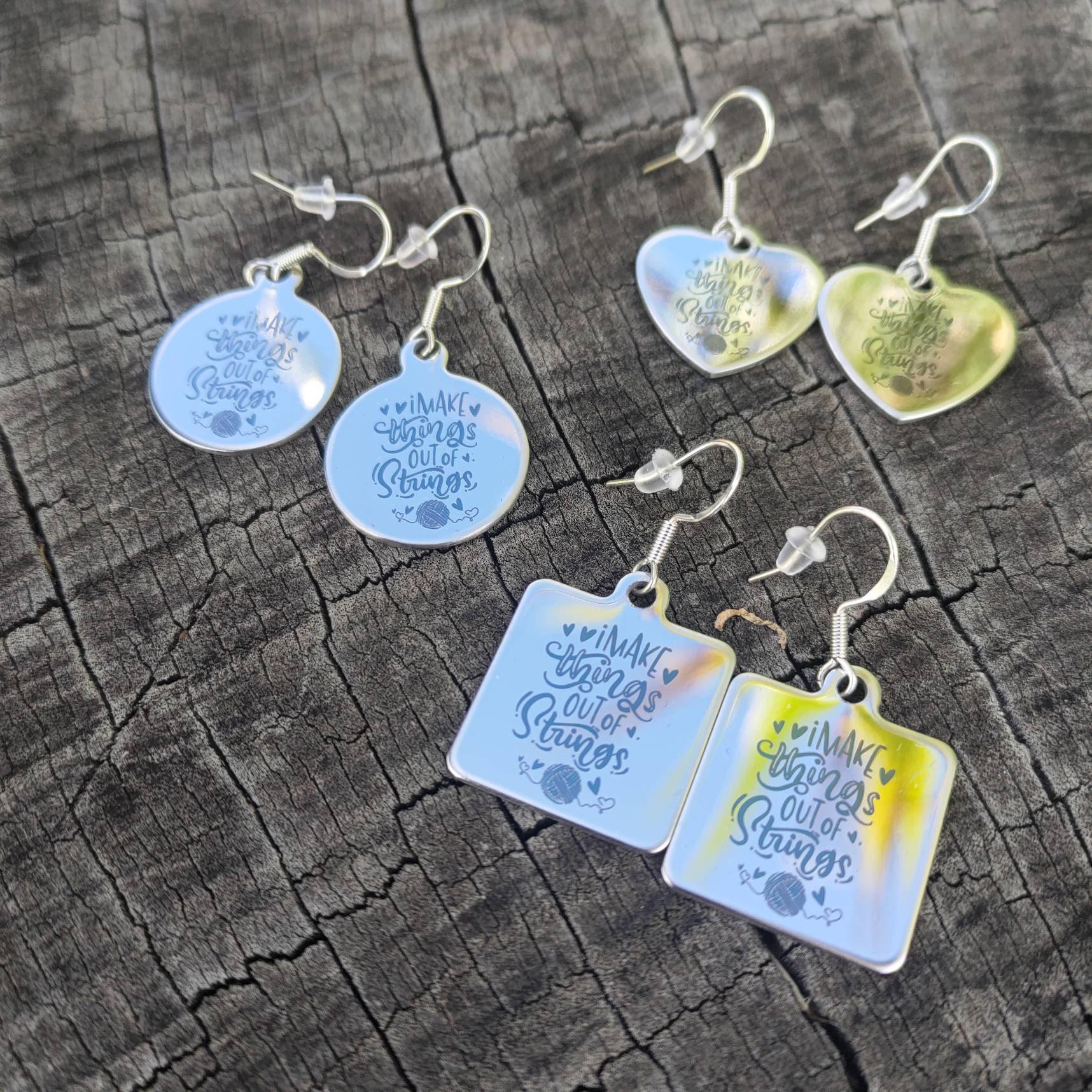 Craft Lover String Earrings Crochet Pattern