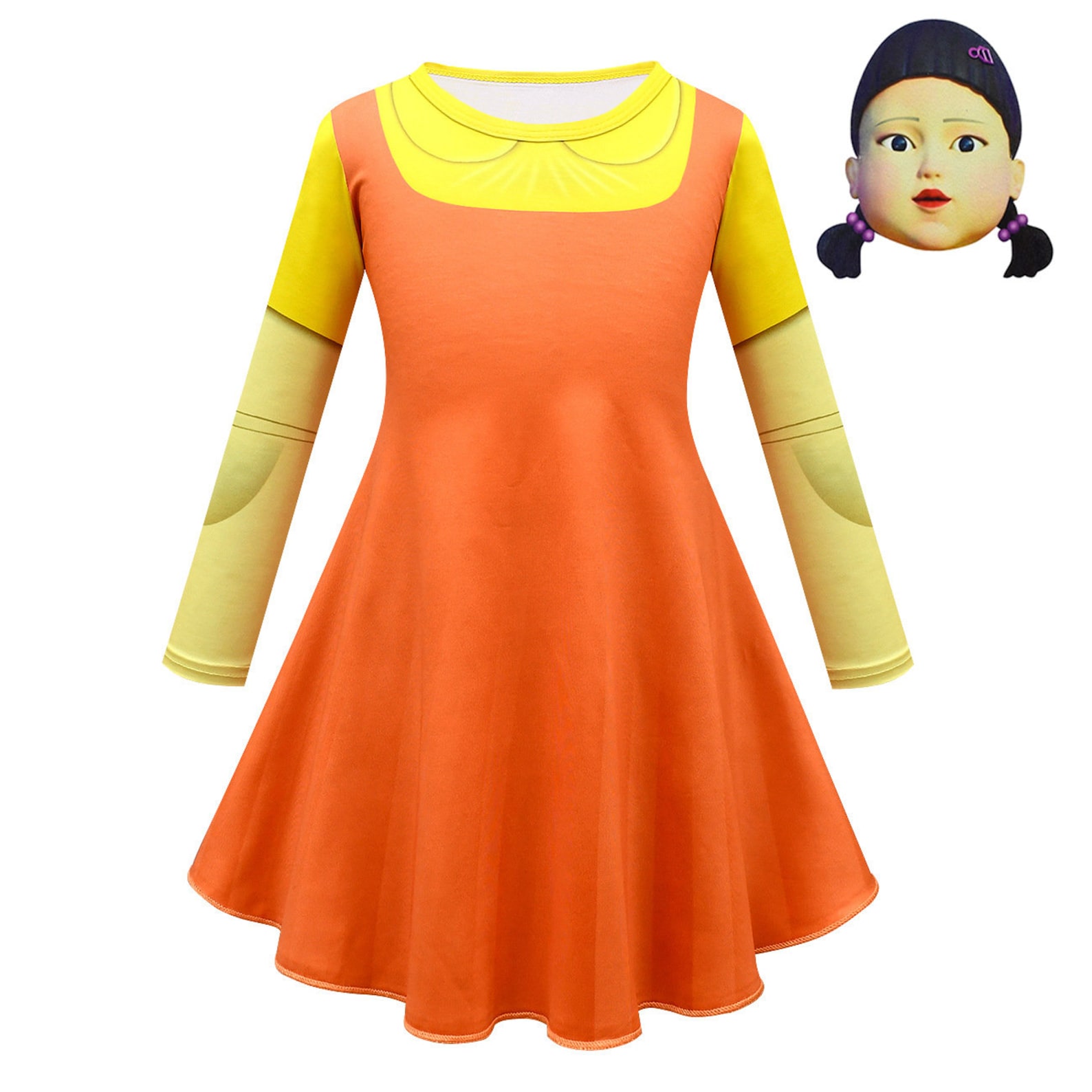 Squid Game Doll Costume
 Squid Game Doll Dresses Costume Squid Game Costume Womens