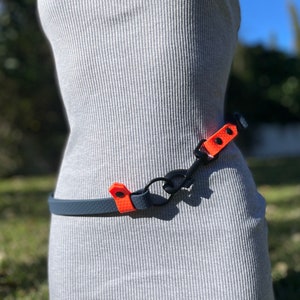 Sangle Hexa mains libres, sangle individuelle pour attacher la laisse pour chien ou le sac à friandises, sangle de promenade pour chien, promeneur de chien, mains libres