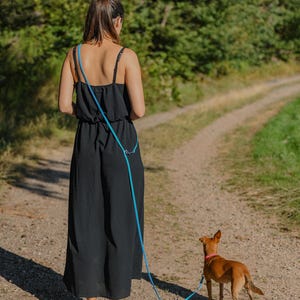 Leichte Hexa-Gurtband-Leine für kleine Hunde, 3-fach verstellbare Leine für kleine Hunde, super schmale Hundeleine