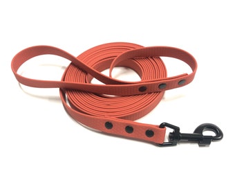 2 cm wide mantrailing leash, towline, hexa training leash, leash with safety carabiner